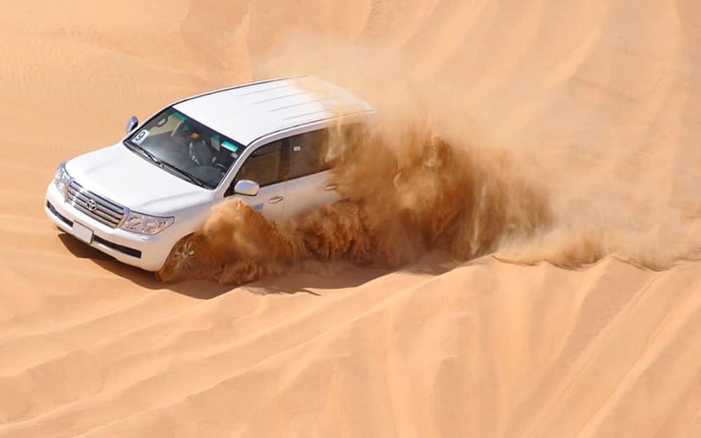 Dune bashing Desert Safari Saudi Arabia